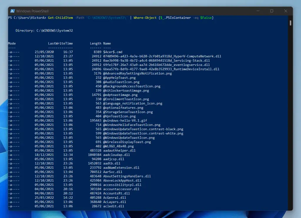 How To Use PowerShell Get-Childitem To Get Directory Or Folders Only