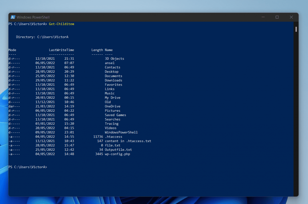 PowerShell Get-Childitem: My Final Thoughts