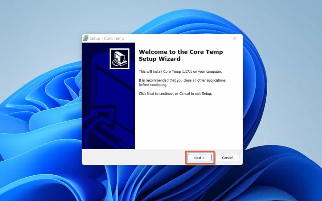 Comment vérifier la température du processeur dans Windows 11 avec l'application Core Temp