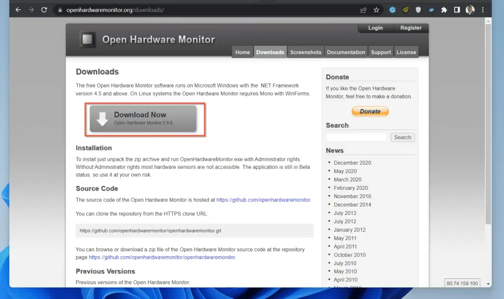 How To Check CPU Temp In Windows 11 With The Open Hardware Monitor App - How To Install The Open Hardware Monitor App
