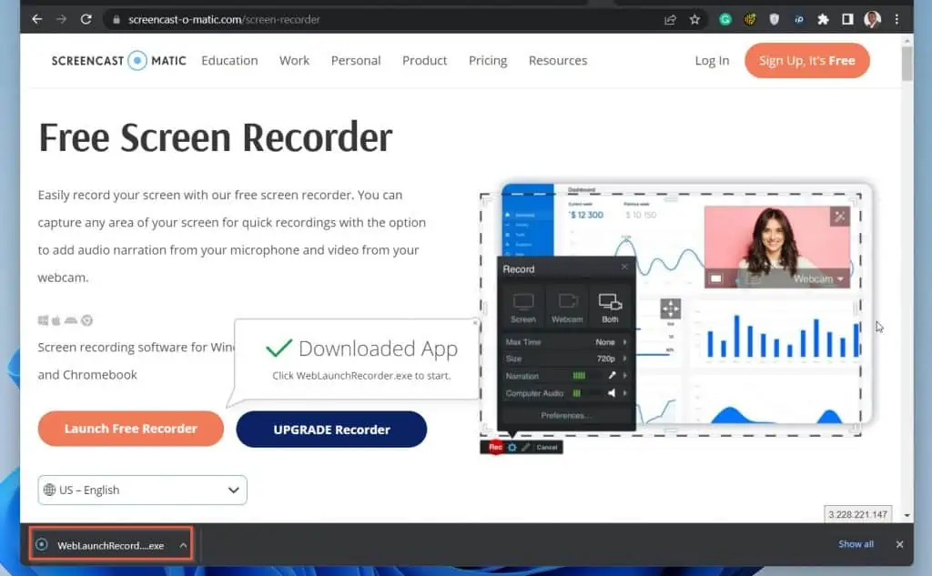 How To Screen Record On Windows 11 With Screencast-O-Matic