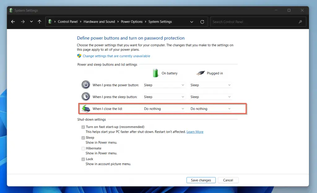 How to Close Laptop and Use Monitor in Windows 11 Itechguides