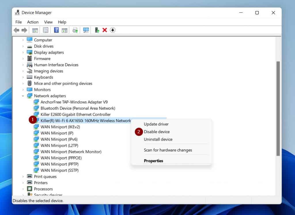 Why Mobile Hotspot Option May Be Greyed Out On Your Windows 10 Or Windows 11 Laptop, And How To Fix Them - Wi-Fi Or Ethernet Controller Is Disabled