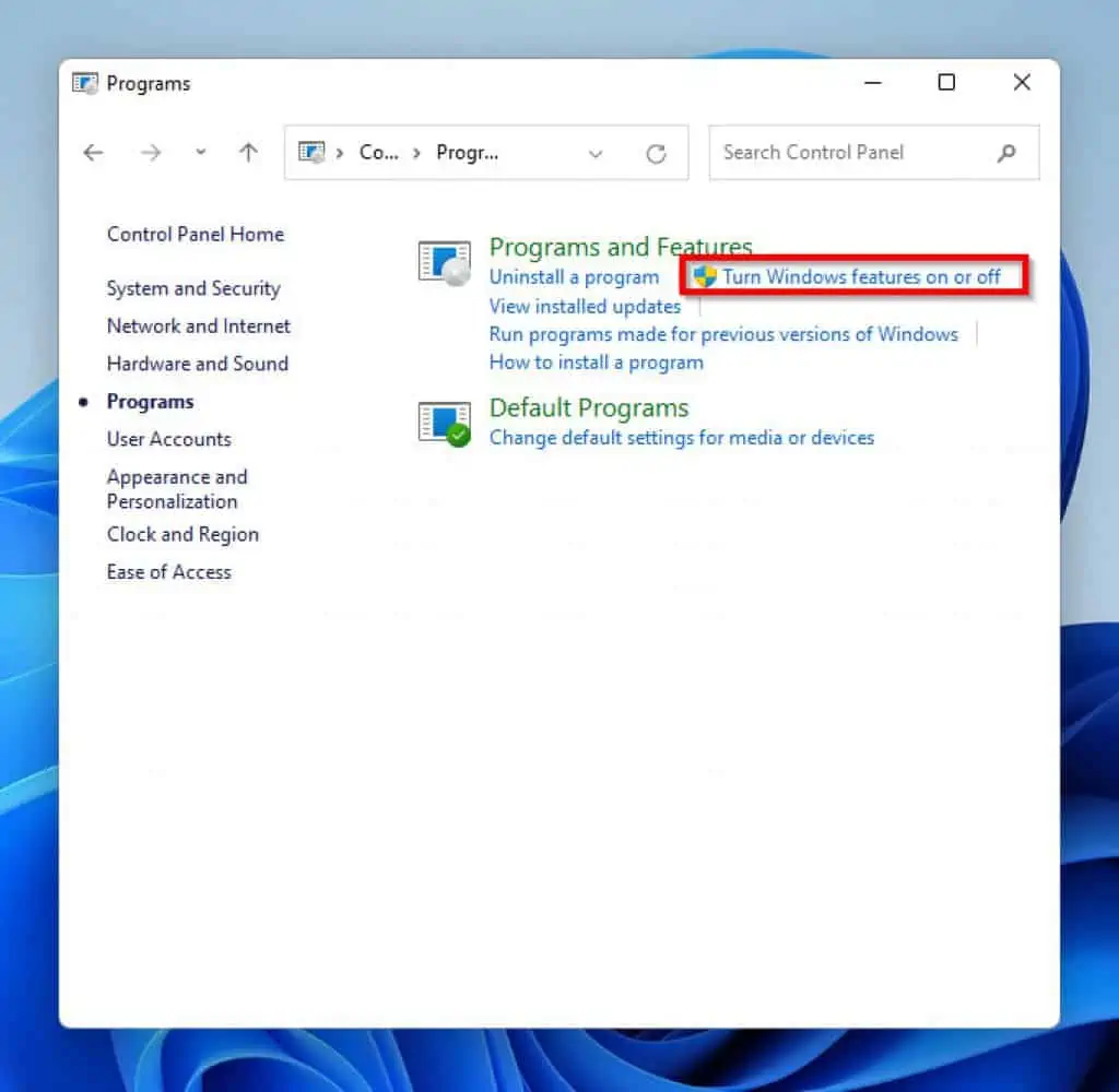 How to Install IIS in Windows 11 