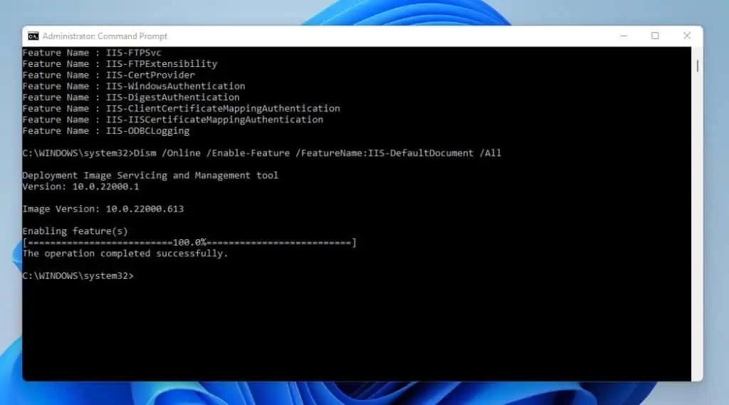 Cara Menginstal IIS di Windows 11