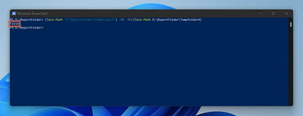 How To Use PowerShell -OR And -NOT Operators