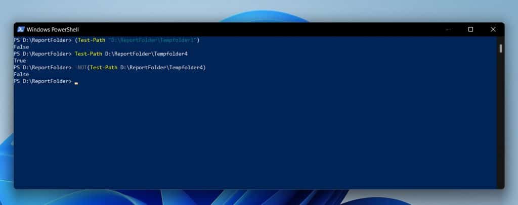 How To Use PowerShell -OR And -NOT Operators