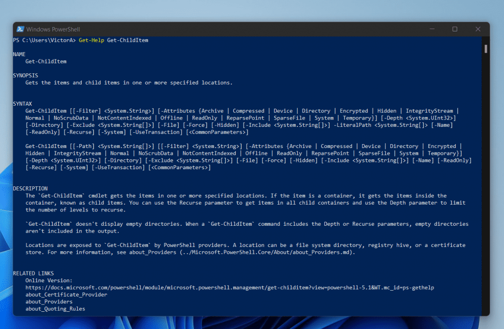 How To Add Help To PowerShell Script Or Function