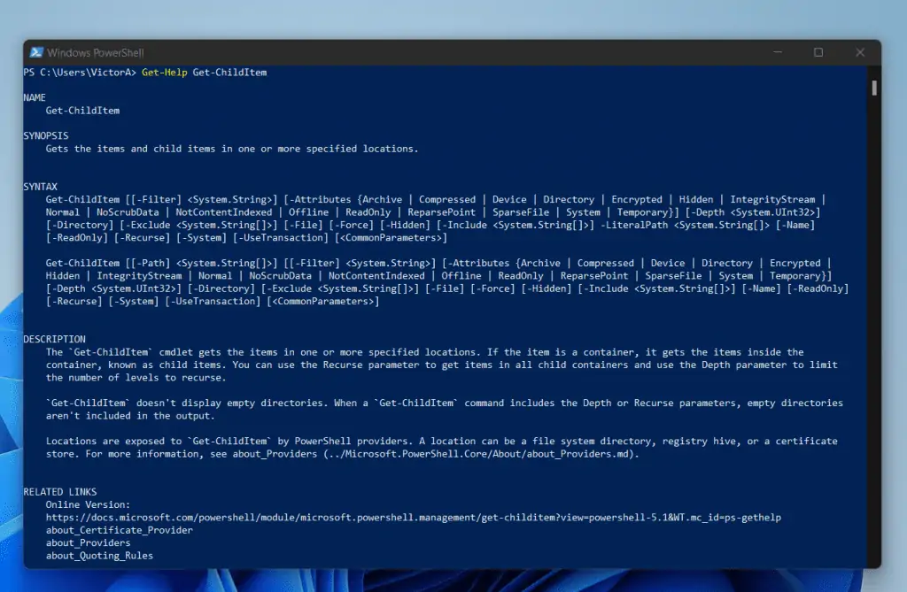 How To Add Help To PowerShell Script Or Function