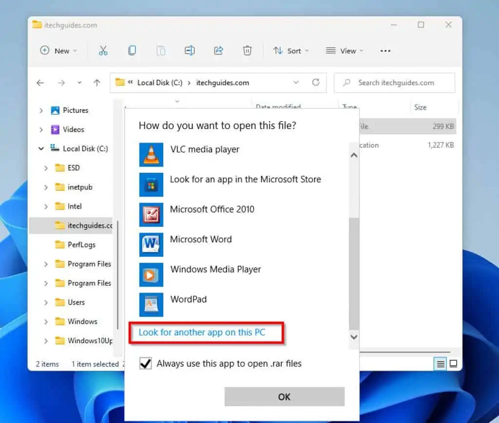 How To Open RAR Files On Windows 11