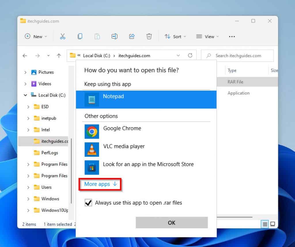 Cara Membuka File RAR Di Windows 11