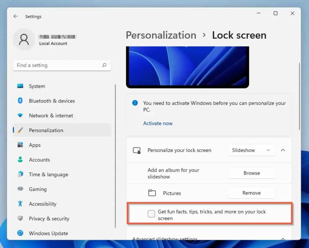 How To Stop Pop Ups On Windows 11 - How To Stop Lock Screen Pop-Ups