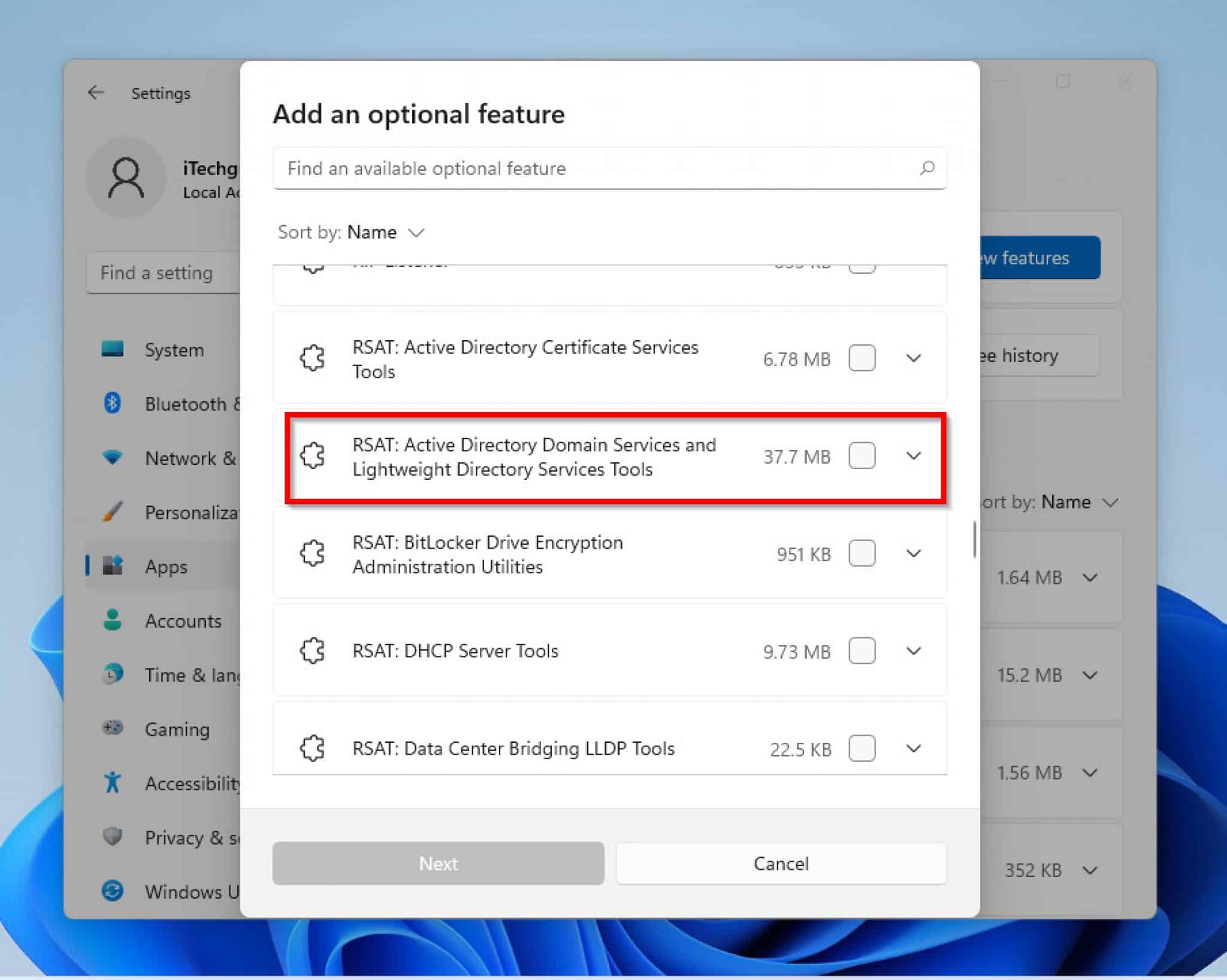 rsat active directory users and computers windows 11 powershell