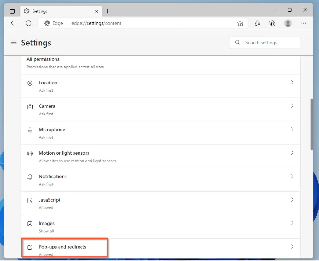 How To Stop Pop Ups On Windows 11 -  How To Stop Pop Ups On Windows 11 From Microsoft Edge