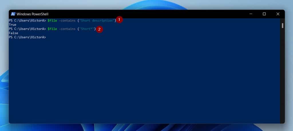 How To Use PowerShell -Contains vs -Like Operators