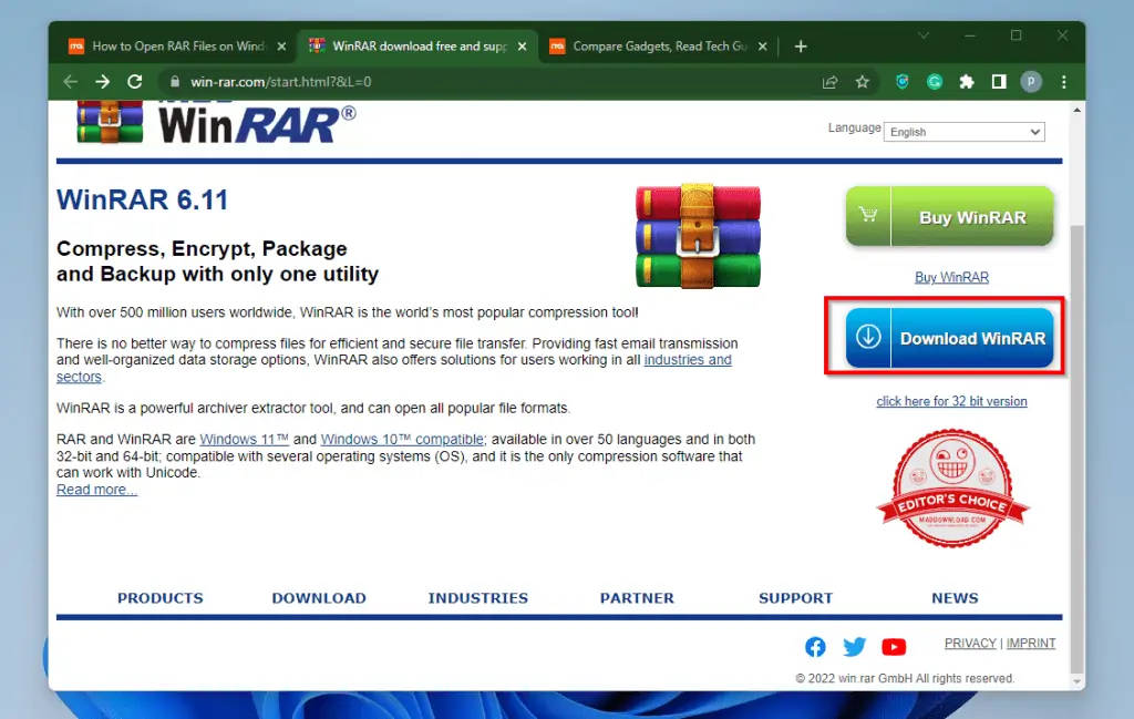 How To Open RAR Files On Windows 11