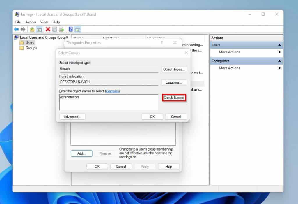 How To Add A Local User In Windows 11