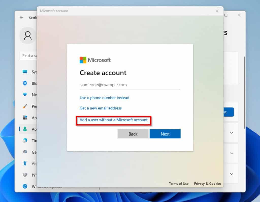 How To Add A Local User In Windows 11