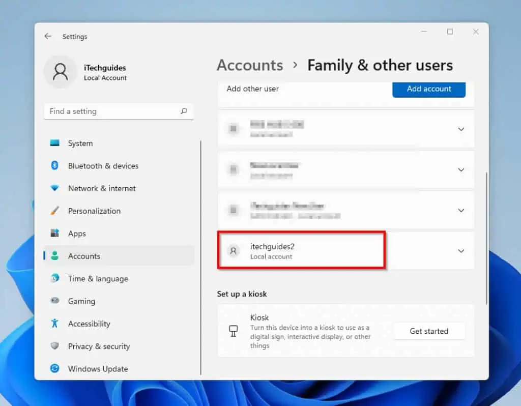 How To Add A Local User In Windows 11