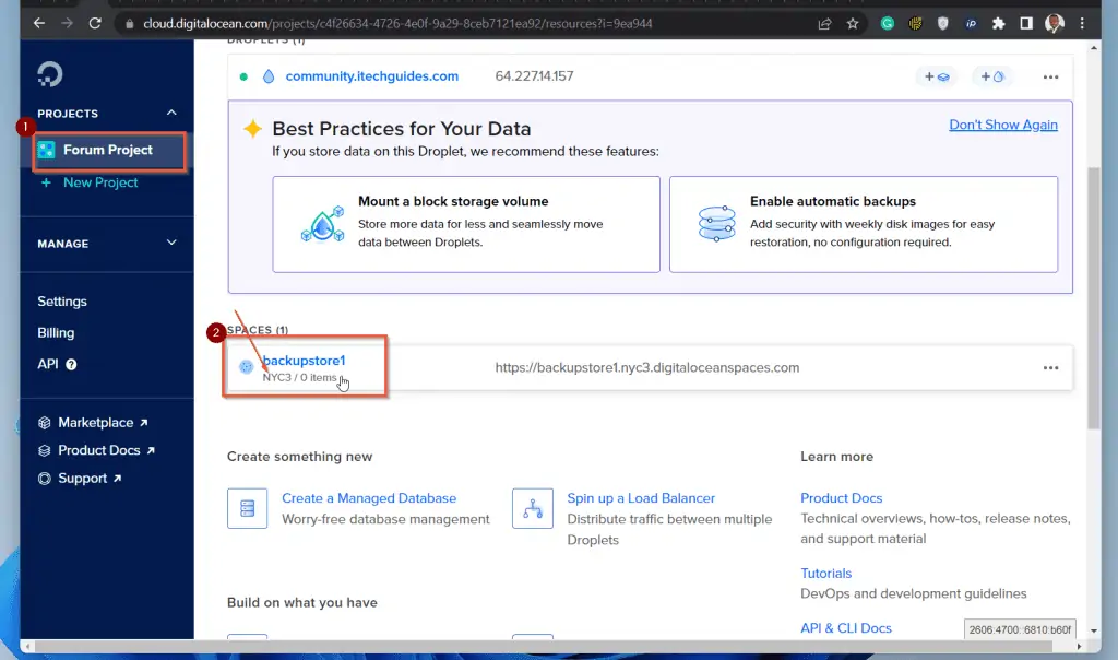 Configure Your Discourse Forum To Store Backup In S3 With DigitalOcean Spaces