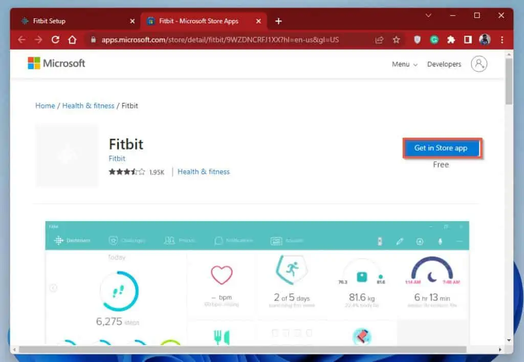 How to install the fitbit app for windows 11 itechguides