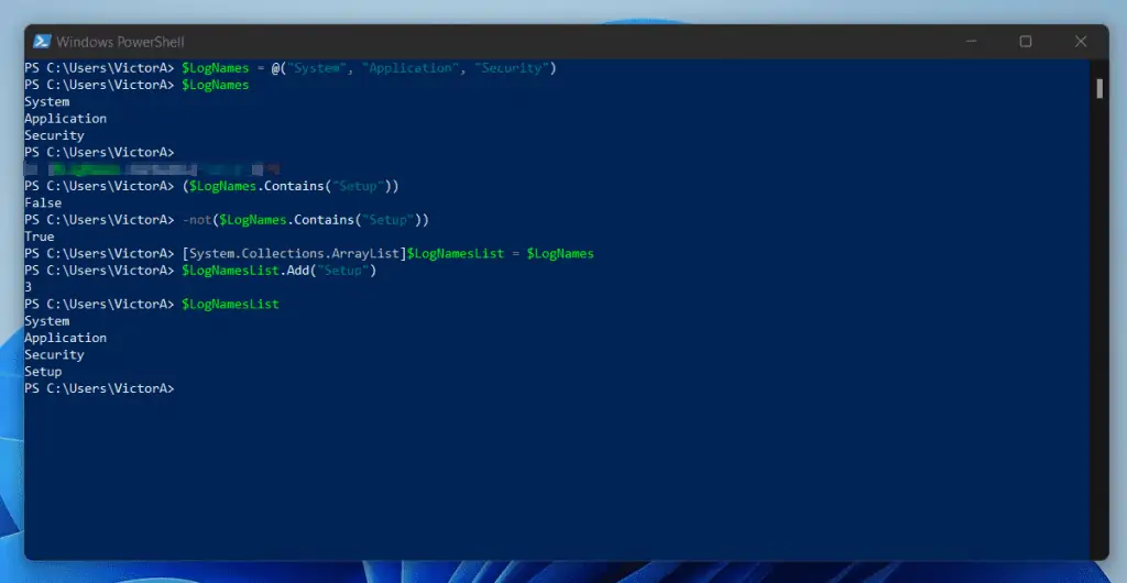 How To PowerShell IF-ELSE To Add An Object To An Array Only If The Object Does Not Exist In The Array