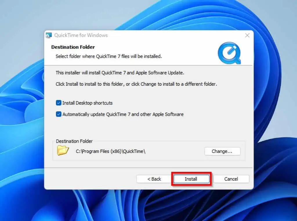 How To Download And Install QuickTime For Windows 11