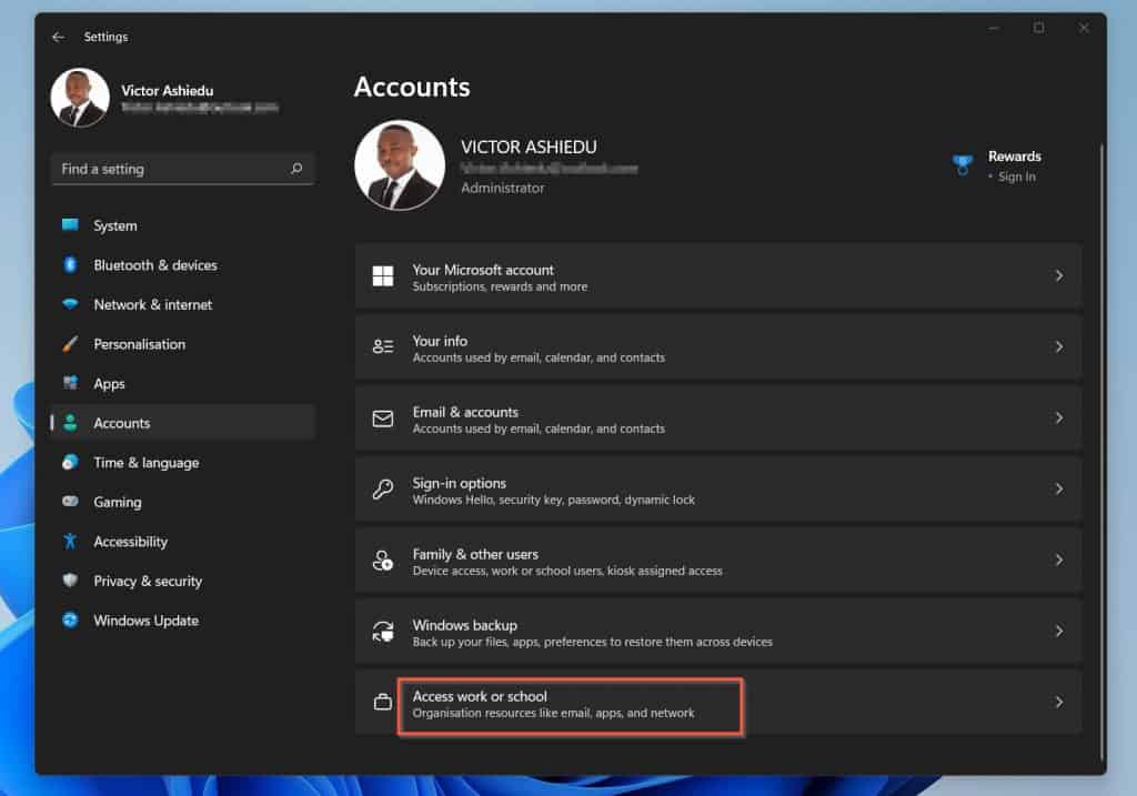 How To Join Windows 11 To Azure Active Directory From Windows Settings