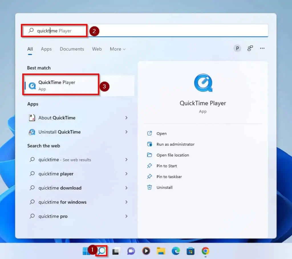 How to download and install quicktime for windows 11 itechguides