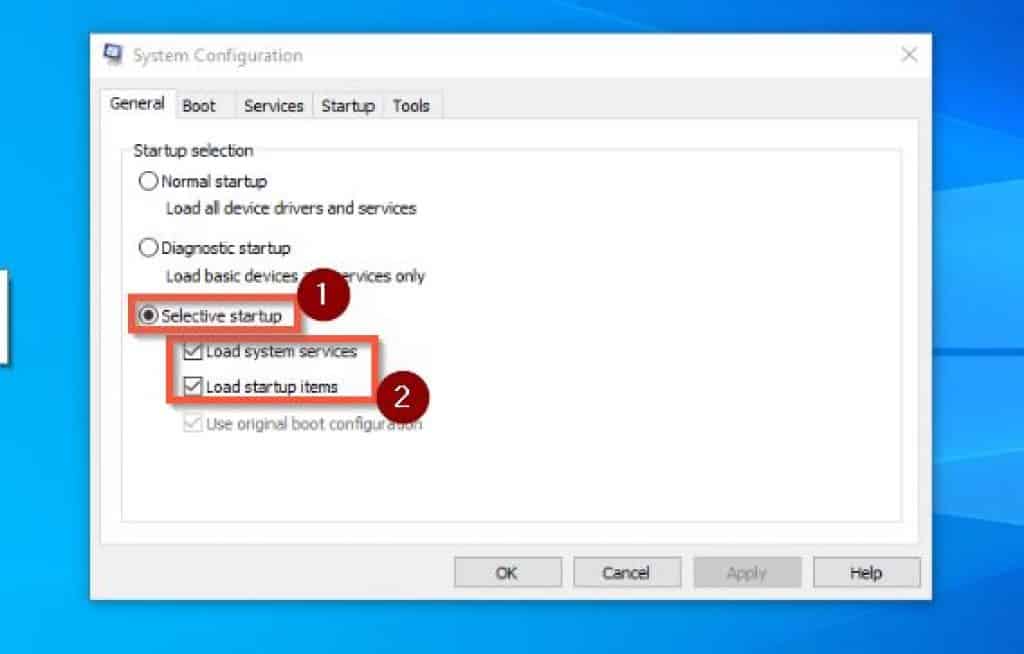 クリーンブートを実行して、Windows10での100個のディスク使用量を修正