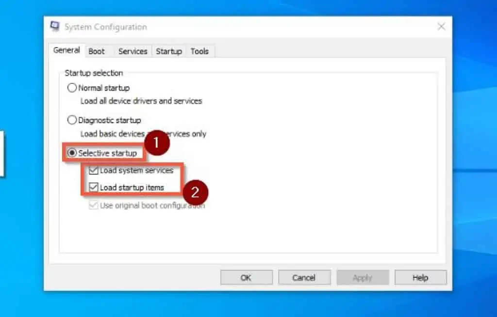 Fix 100 Disk Usage In Windows 10 By Performing A Clean Boot