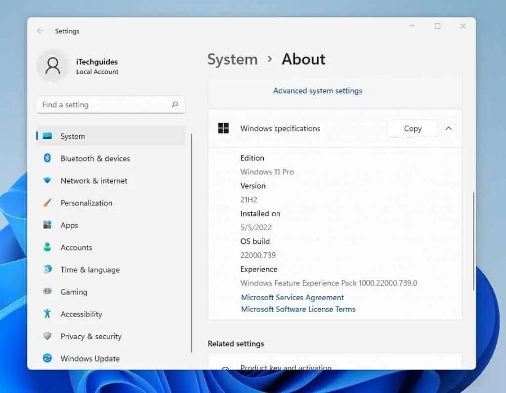 How To Find Computer Specs In Windows 11 From Systems Settings