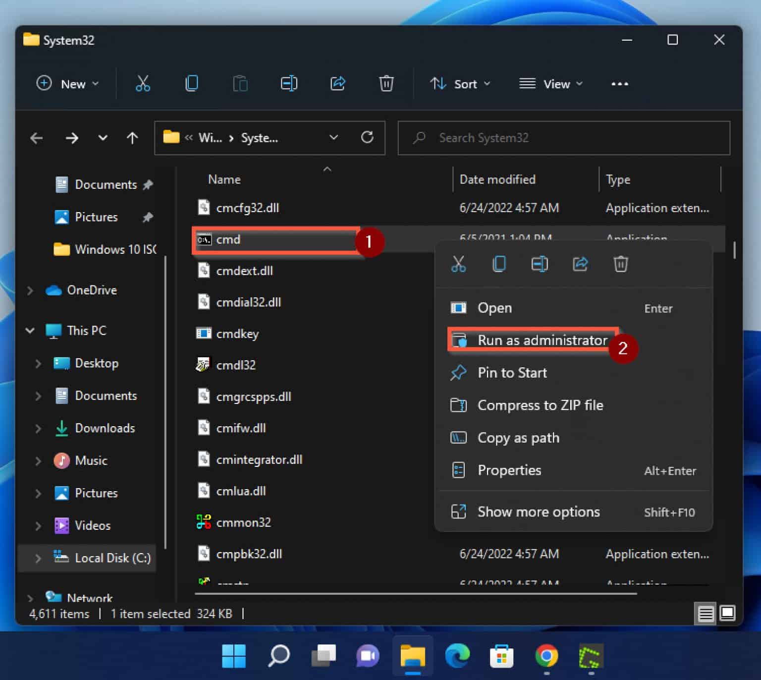 How To Run As Administrator On Windows 11 - Itechguides.com