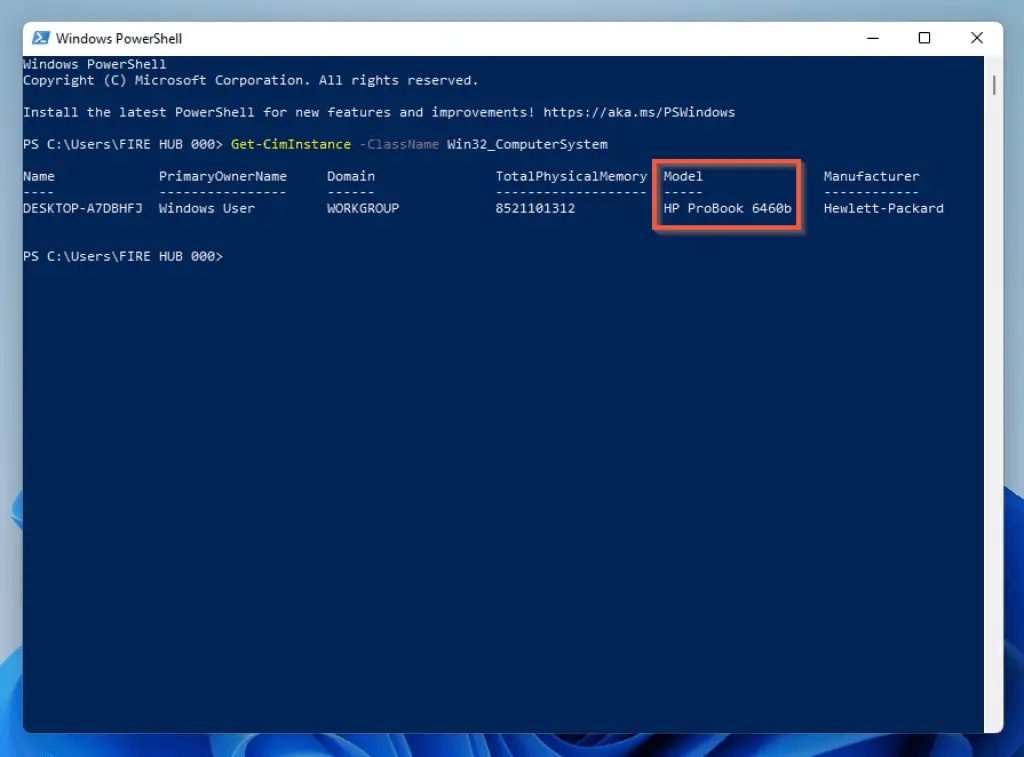 How to Find Computer Model on Windows 11 - Itechguides