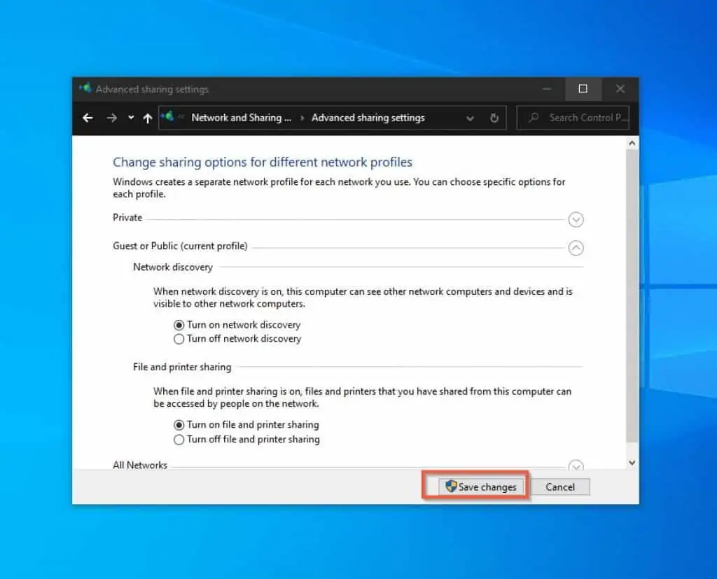 Fix Windows 10 If You Can't See WiFi Network By Turning On Network Discovery 