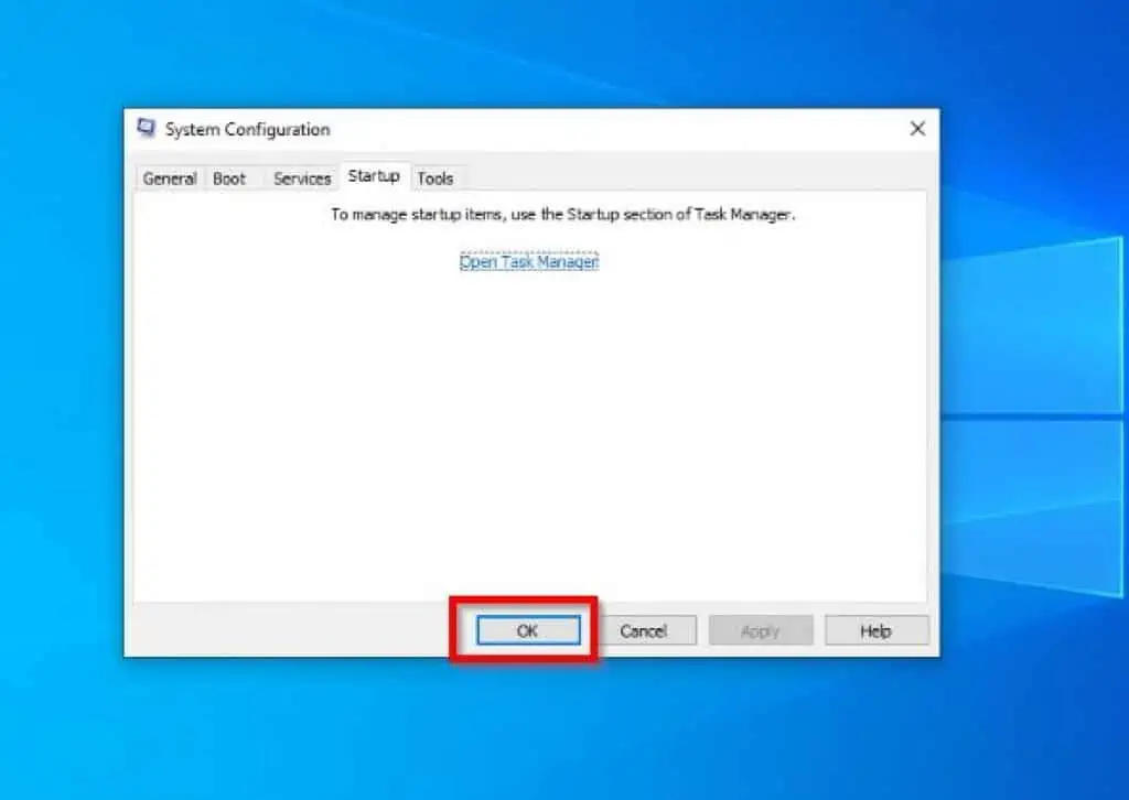 Fix "Server Execution Failed" Error In Windows 10 By Performing A Clean Boot