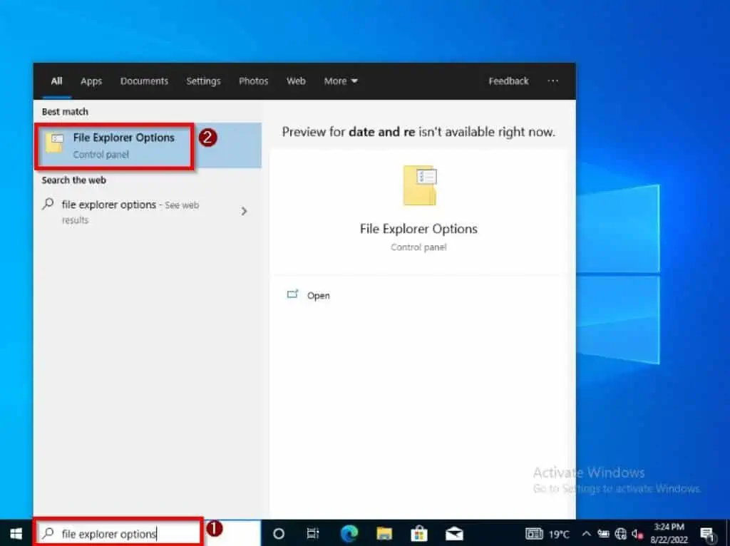 Fix Windows 10 File Explorer That Keeps Crashing By Modifying The File Explorer Options