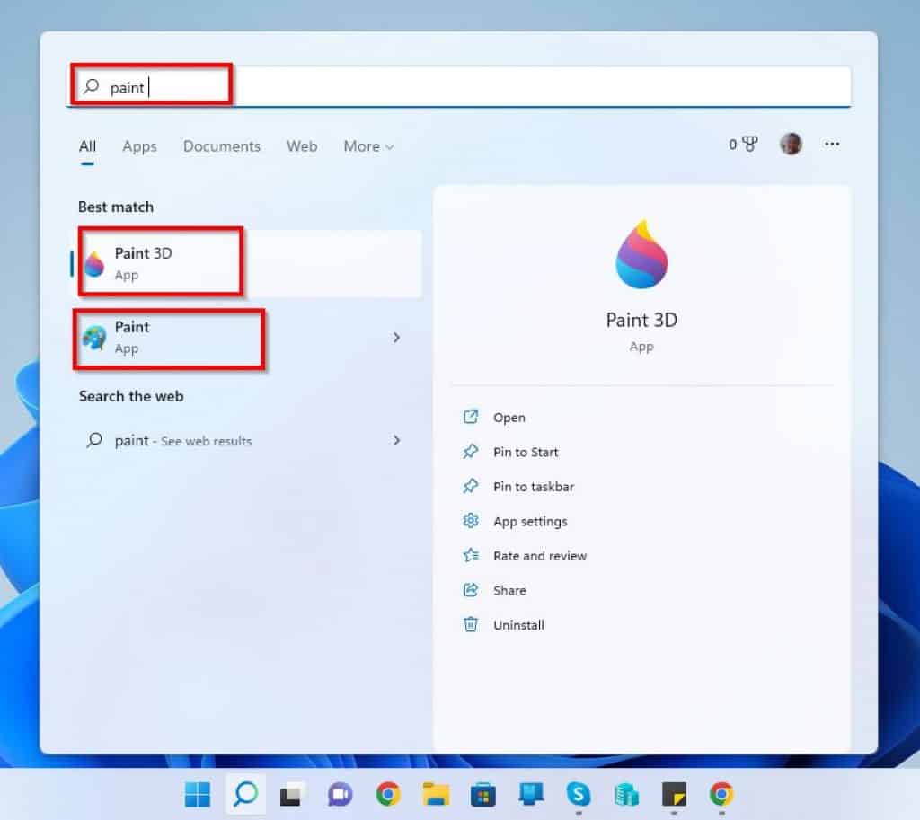 Help With Paint In Windows 11: How To Open Paint And Paint 3D