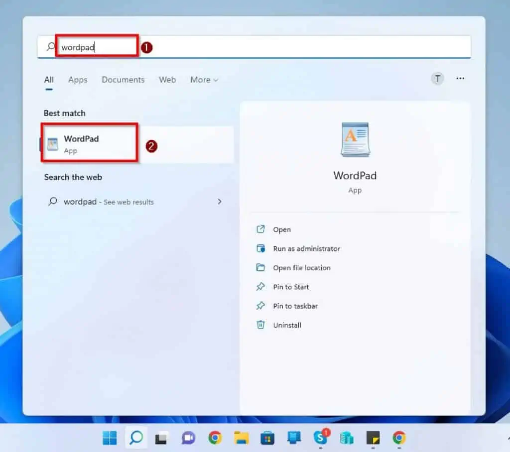 Help With WordPad In Windows 11 How To Open WordPad