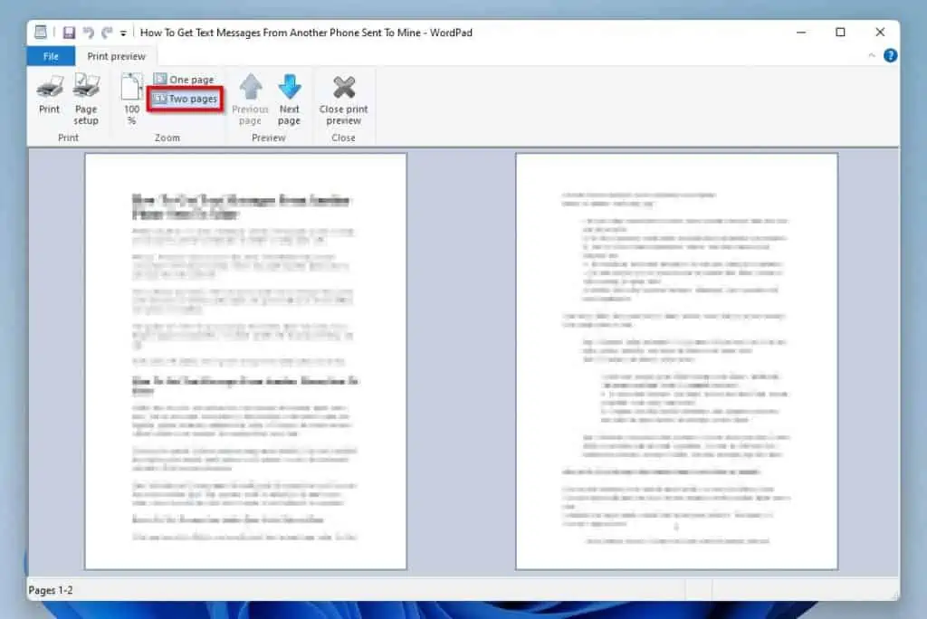 Help With WordPad In Windows 11 How To Print In WordPad
