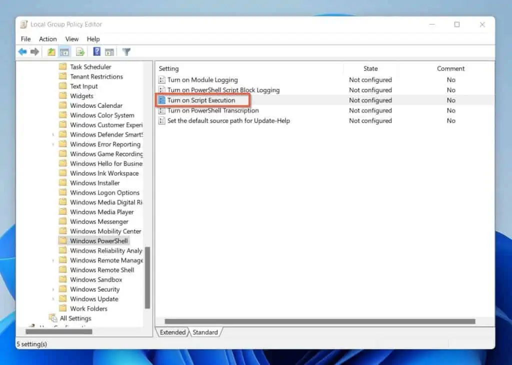 How To Set PowerShell ExecutionPolicy From Group Policy
