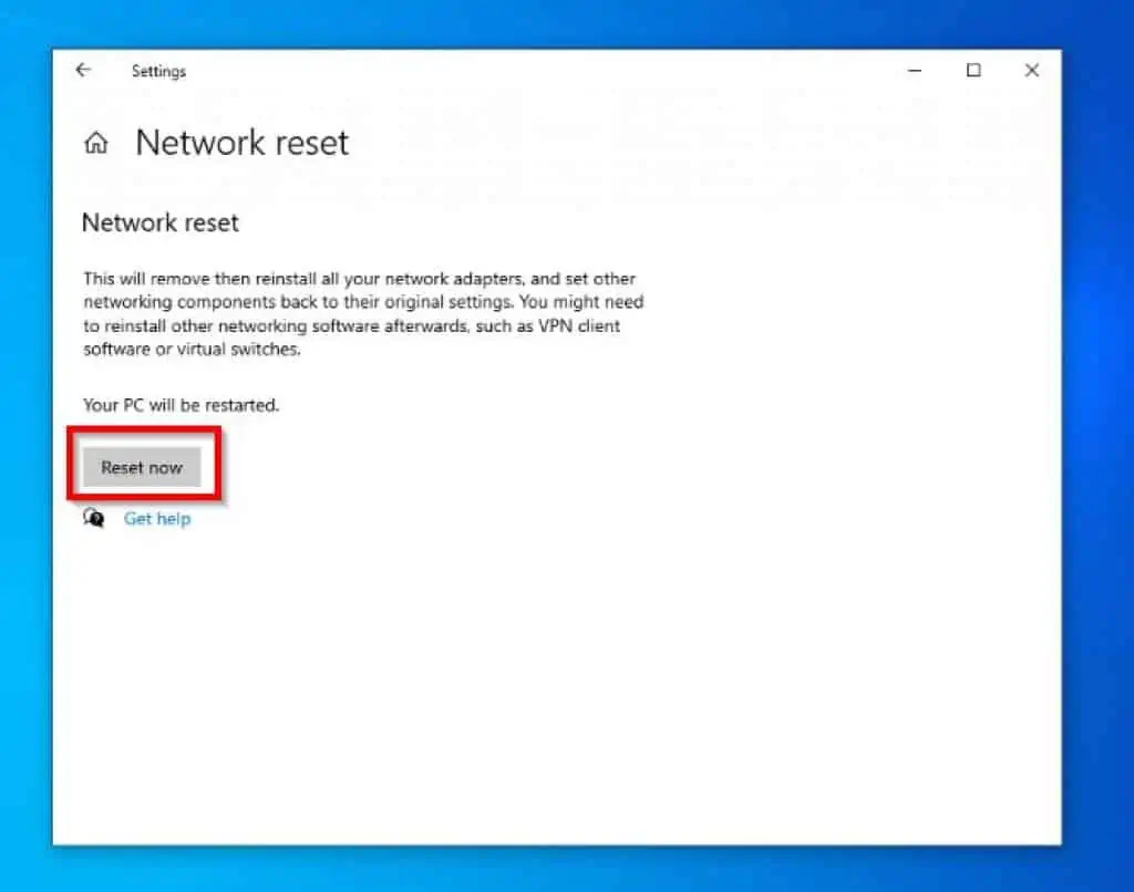 Fix Windows 10 If Stuck In Airplane Mode By Resetting The Network Settings