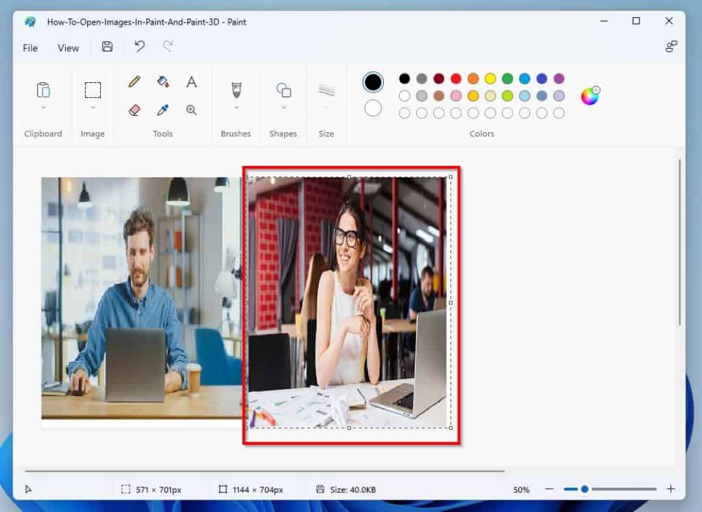 Help With Paint In Windows 11 How To Crop, Rotate And Resize Images In Paint And Paint 3D