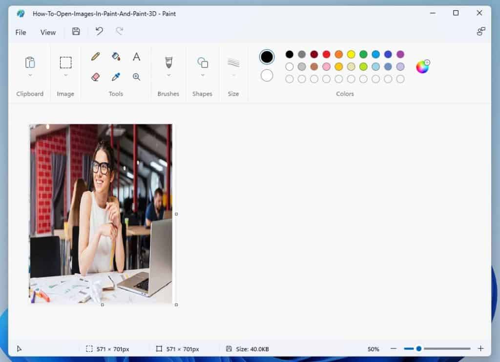 Help With Paint In Windows 11 How To Crop, Rotate And Resize Images In Paint And Paint 3D
