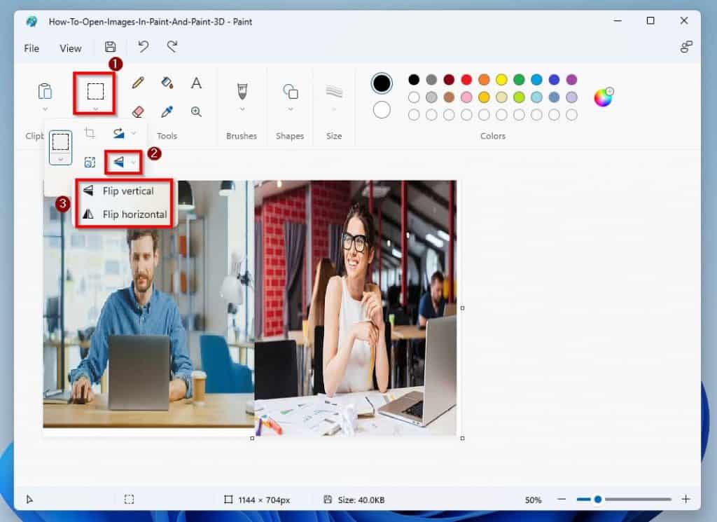 Help With Paint In Windows 11 How To Crop, Rotate And Resize Images In Paint And Paint 3D