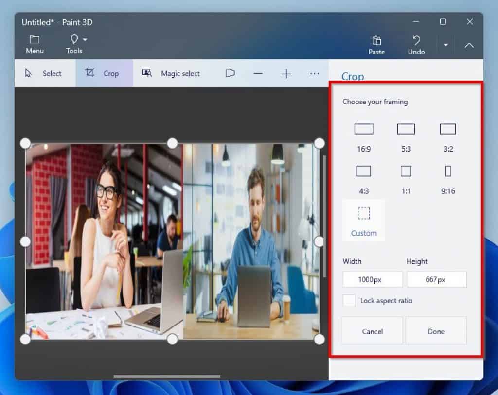 Help With Paint In Windows 11 How To Crop, Rotate And Resize Images In Paint And Paint 3D