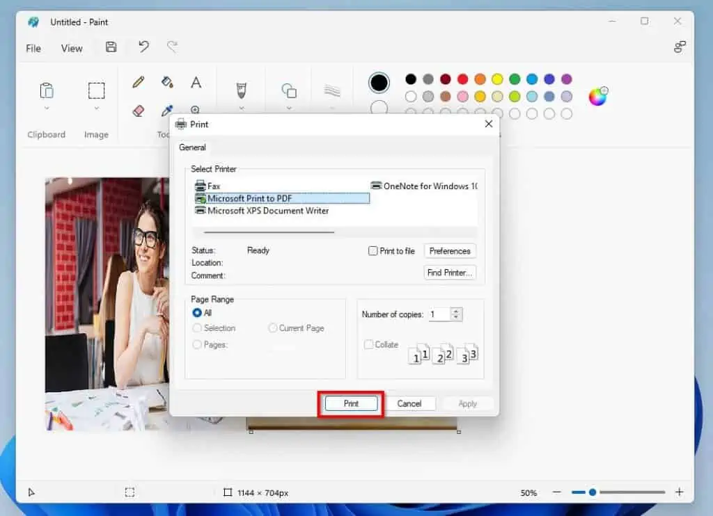 Help With Paint In Windows 11 How To Print In Paint And Paint 3D