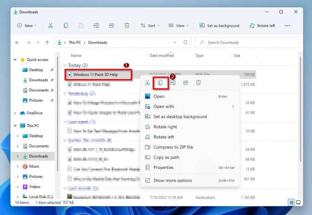 Help With Paint In Windows 11 How To Send Image Via Email
