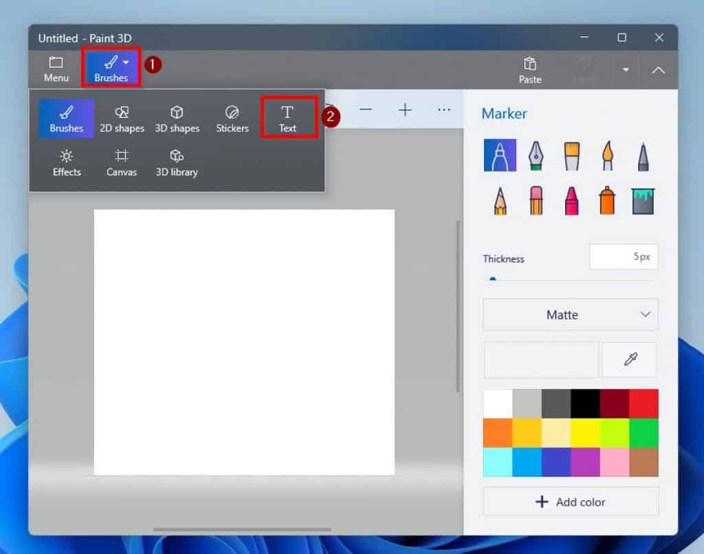 Help With Paint In Windows 11 How To Add Texts In Paint And Paint 3D