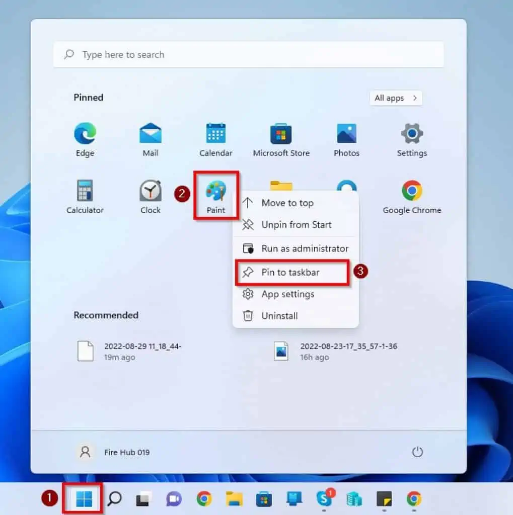 How To Pin Apps To Taskbar In Windows 11